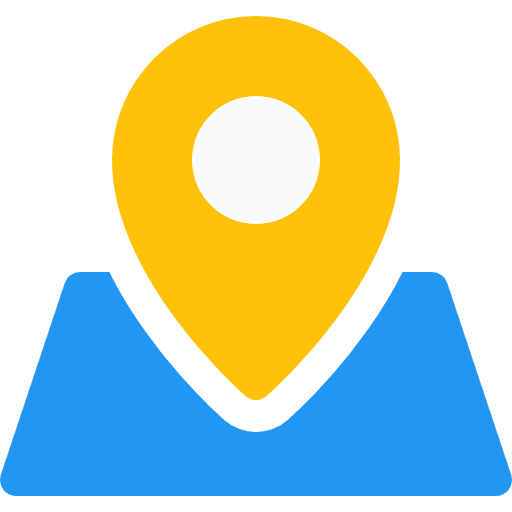 Location map pointer maps and flags pin icon