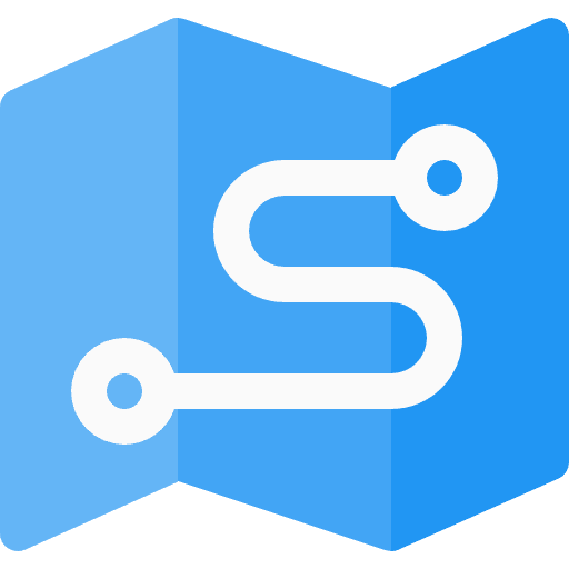 Map map maps and flags orientation icon