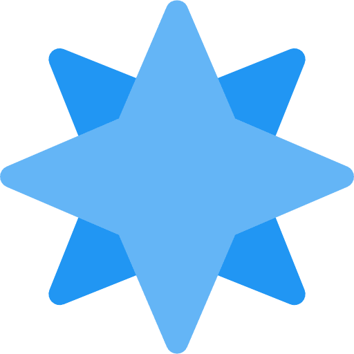 Wind rose orientation cardinal points maps and location icon