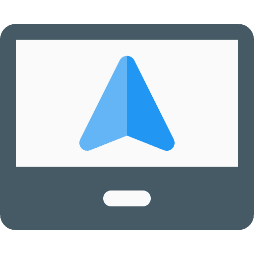 Gps interface cursor gps icon