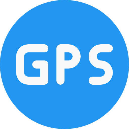 Gps symbol maps and location localization icon