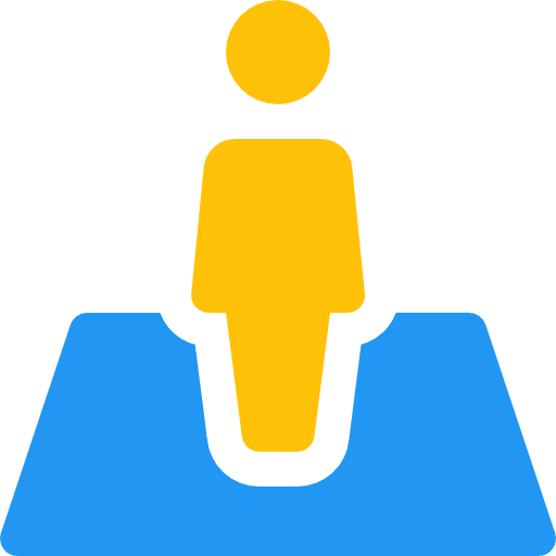 Location geolocalization people map pointer icon