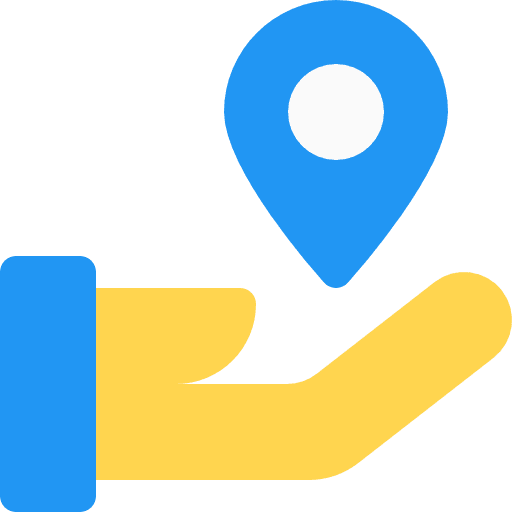 Location placeholder world grid globe grid icon