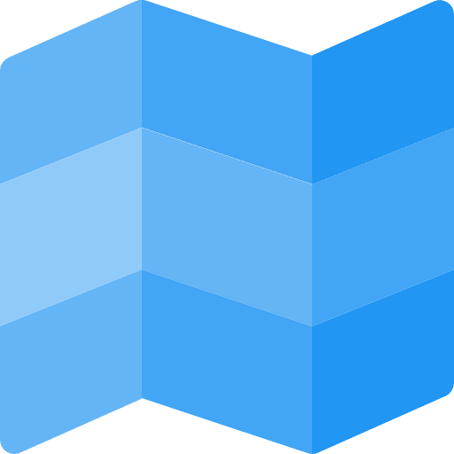 Map location maps and location interface icon