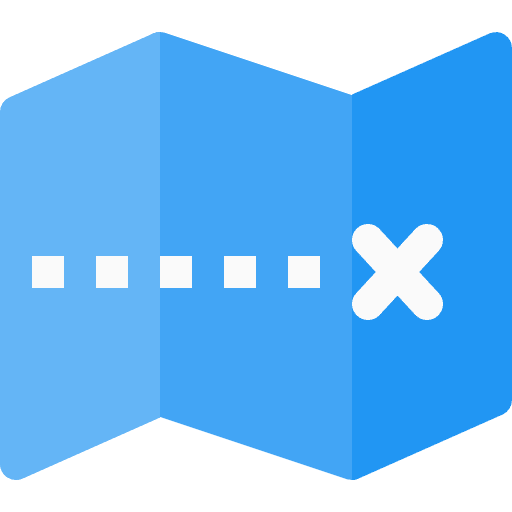 Map location position geography icon