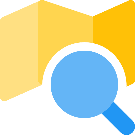 Map map maps and location direction icon