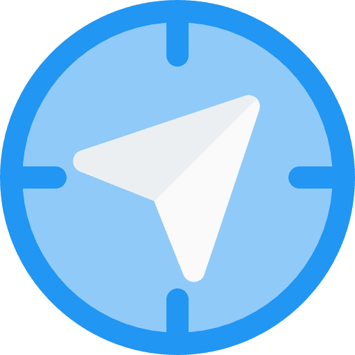 Navigation gps interface maps and location icon