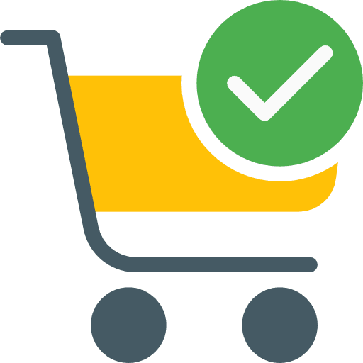 Cart verification interface cart icon