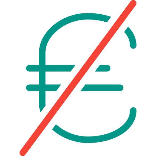 Euro euro money coin icon