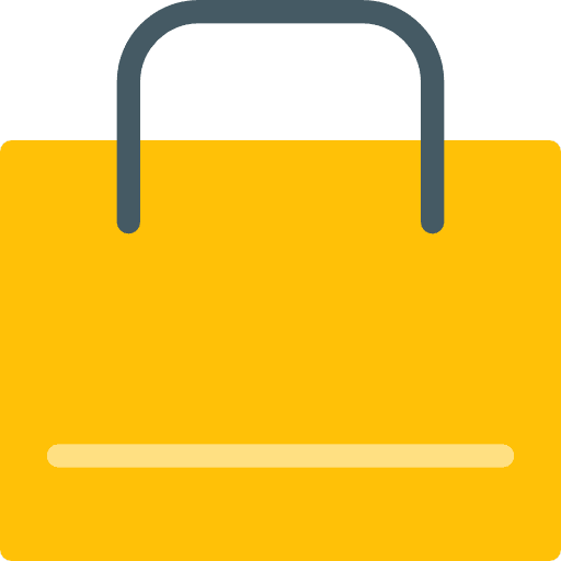 Bag shopping bag shopper icon