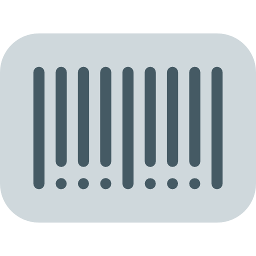 Barcode price serial products icon