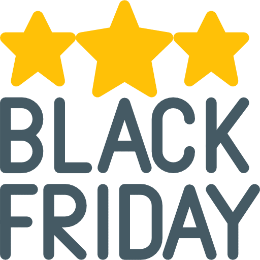 Black friday online shop shopping store sale icon
