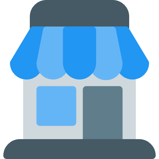 Store store business and finance online shop icon