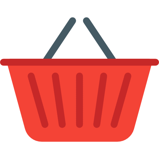 Basket shop container purchase icon