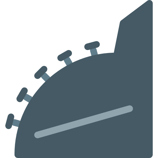 Cashier commerce machine side view icon