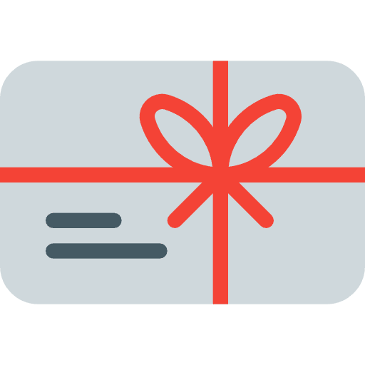 Gift card gift card payment method christmas icon