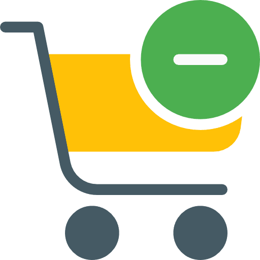 Cart shopping store commerce cart icon