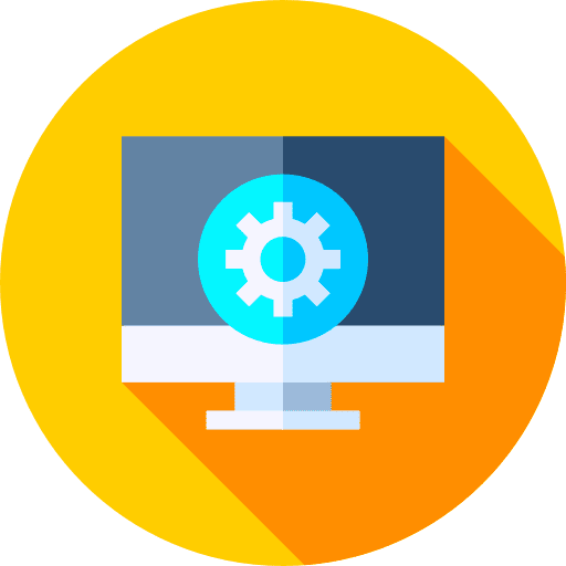 Configuration configuration laptop gear icon