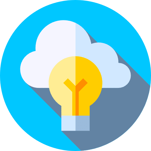 Idea idea illumination technology icon