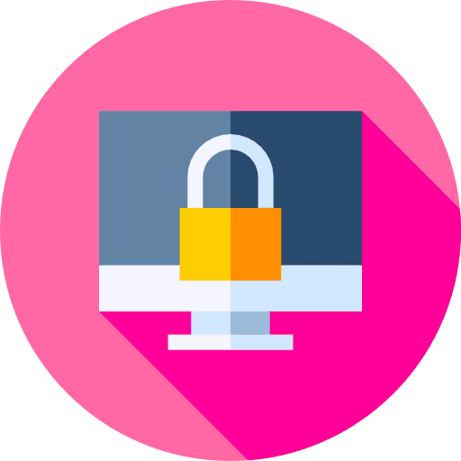 Padlock lock computer ui icon