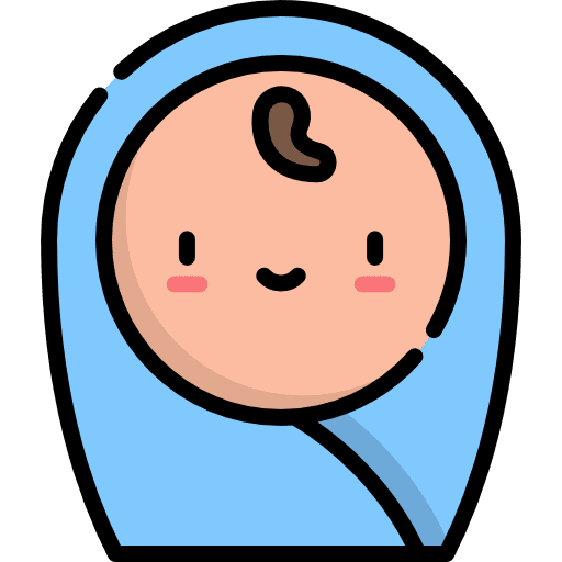 Baby children kid and baby babies icon