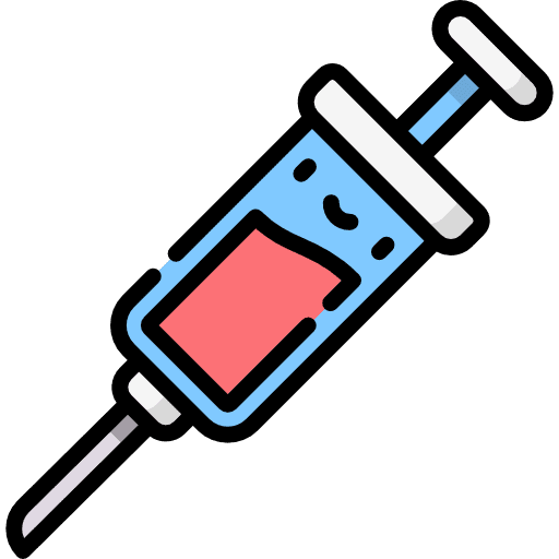 Vaccine healthcare and medical vaccine medical icon