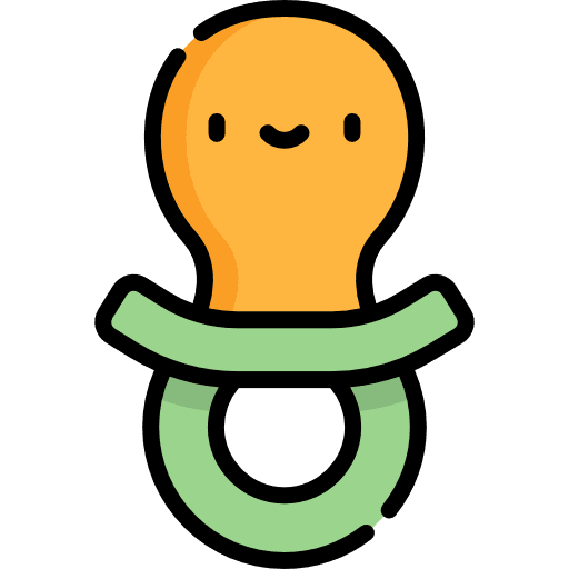 Pacifier tool baby pacifiers icon