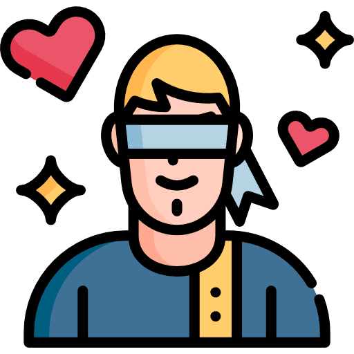 Blind date date valentines day blind date icon