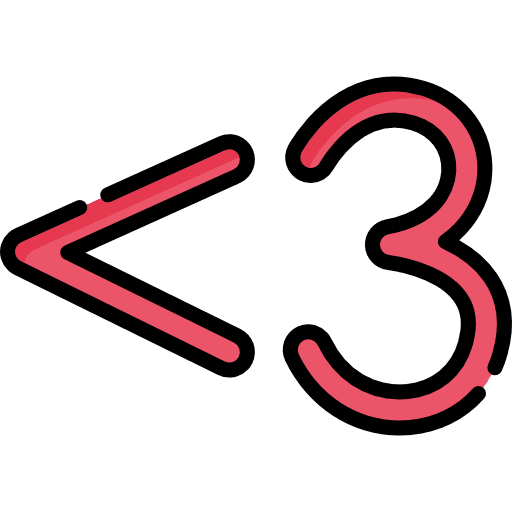 Love 3 lover shapes and symbols icon