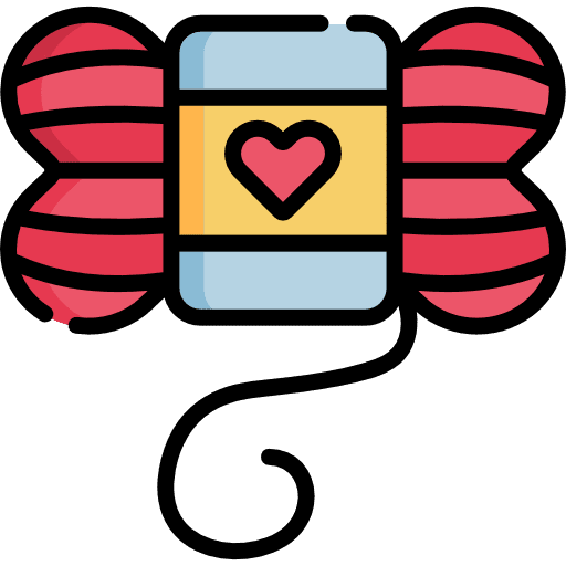 Skein heart skein fashion icon