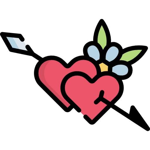 Heart shapes hearts romanticism icon
