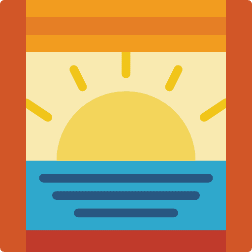 Blind technological home automation blind icon