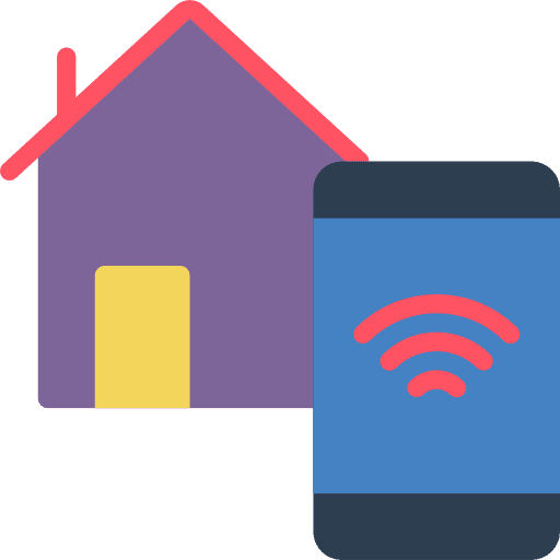 Automation electronics remote control automation icon