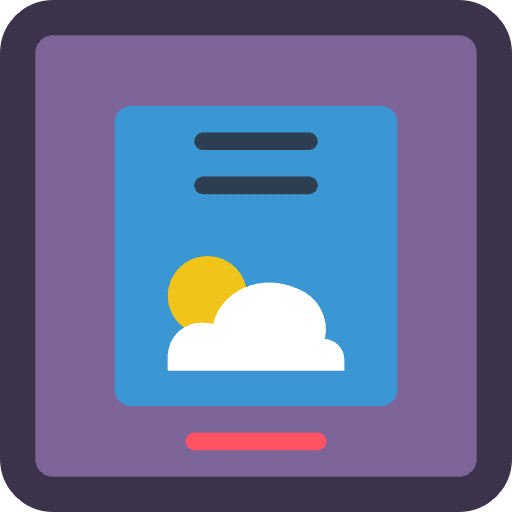 Dashboard electronics settings interface icon