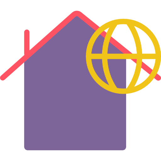 Home home interface electronics icon