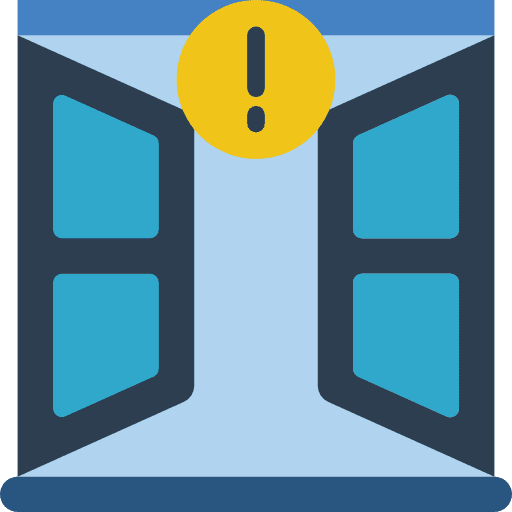 Window window furniture and household electronics icon