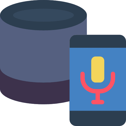 Microphone voice recording radio vintage icon