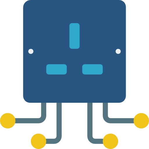 Plug electronics plug electricity icon