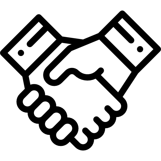 Handshake reconciliation handshake cooperation icon