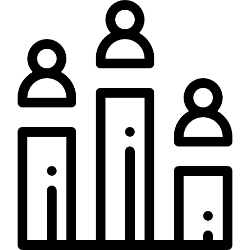 Human resources stats persons human resources icon