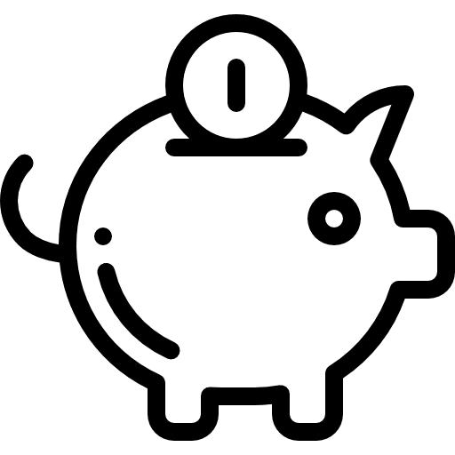 Piggy bank piggy bank coin money icon