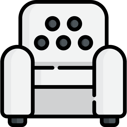Armchair sofa livingroom armchair icon
