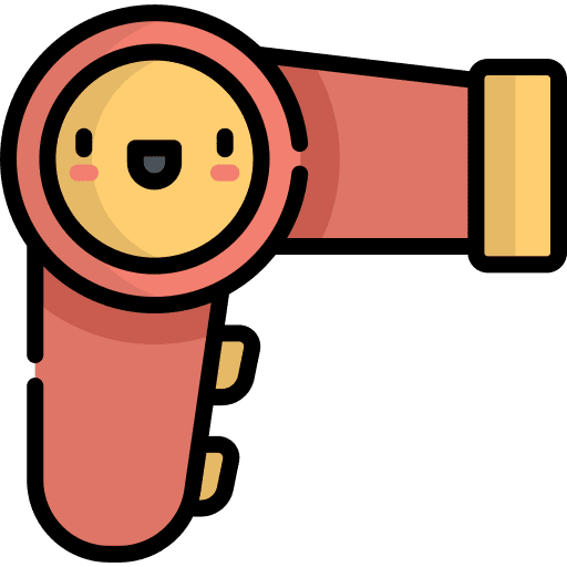 Hair dryer hair dryer dryer hairdressing icon