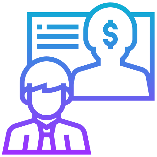 Conference discuss money users icon