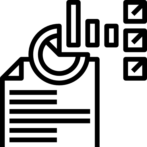 Graphic graphic seo and web bar chart icon