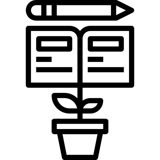 Growth study intelligence pencil icon