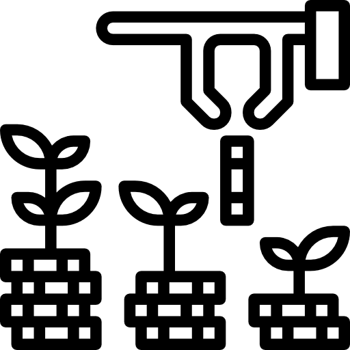 Money sprout money business and finance icon