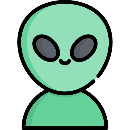 Alien ufo alien space icon