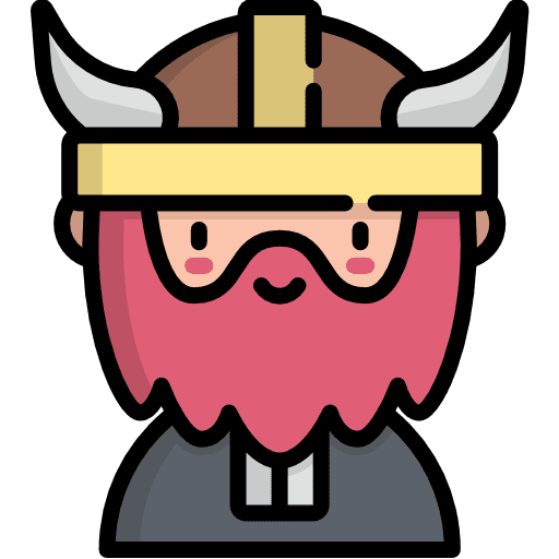 Viking folklore costume legend icon