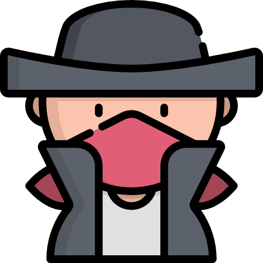 Bandit western man profile icon